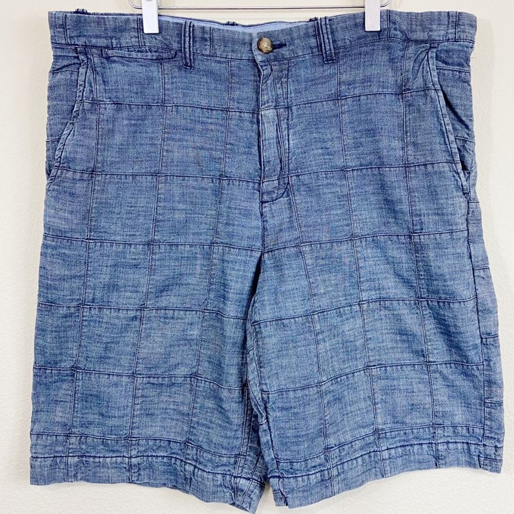 Tommy Hilfiger Quilted Patchwork Shorts Sz 36